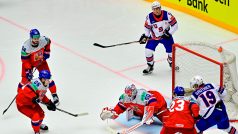 Čeští hokejisté vstřelili Američanům dva góly a jeden čas vedli. To ale bohužel nestačilo a prohráli 2:5.