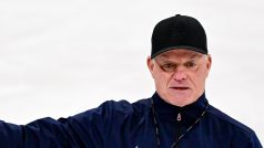 Trenér české hokejové reprezentace Radim Rulík