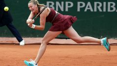 Tenistka Petra Kvitová se na Roland Garros do druhého kola neprobojovala