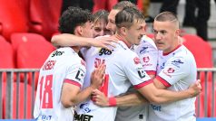 Východočeské derby rozhodli po změně stran góly Jan Kalabiška a Štěpán Míšek