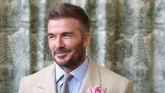 Bývalý fotbalista David Beckham na snímku z května 2025