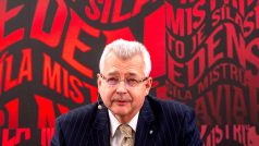 Předseda představenstva Slavie Praha Jaroslav Tvrdík
