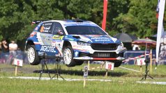 Jan Kopecký v rámci zlínské Barum Czech Rally