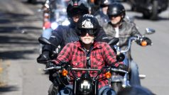 Prezident Petr Pavel na Prague Harley Days