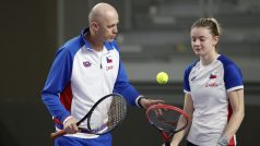 Nehrající kapitán Petr Pála a Lucie Havlíčková