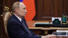 Ruský prezident Vladimir Putin se účastní jednání v Moskvě