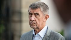 Andrej Babiš po schůzce v Lánech.