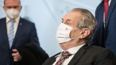 Prezident Miloš Zeman v Poslanecké sněmovně ČR.