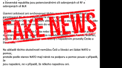 Jak ministerstvo, tak analytik potvrdili, že informace v mailu jsou nepravdivé