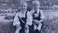 Stanislav Zámečník s mladším bratrem