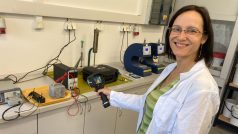 Vedoucí Oddělení kompozitních materiálů VÚSH Martina Drdlová