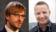 Ministr zdravotnictví za ANO Adam Vojtěch (vlevo) a podnikatel Tomáš Horáček.