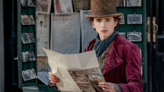 Timothée Chalamet jako Willy Wonka