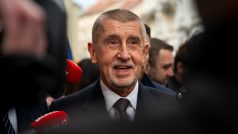 Předseda hnutí ANO Andrej Babiš přišel oslavit výročí sametové revoluce na Národní třídu