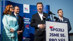 Oznámení koalice do sněmovních voleb hnutí SPD