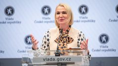 Ministryně obrany Jana Černochová (ODS)