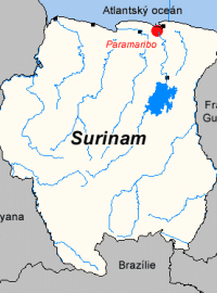 Surinam - území