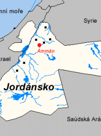 Jordánsko - území