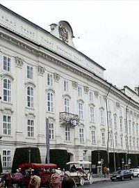 Hofburg - původně gotický císařský palác