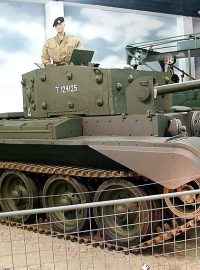 Cromwell Mk.V ve vojenském technickém muzeu Lešany