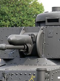 Zrekonstruovaný tank Škoda LT-35