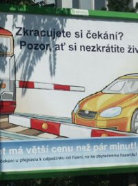 kampaň Drážní inspekce k přejezdům