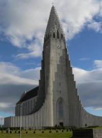 Katedrála Hallgrimskirkja v islandském Reykjaviku