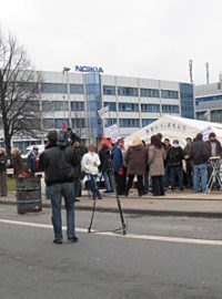 Bochumská továrna a tzv. &quot;stan solidarity&quot;