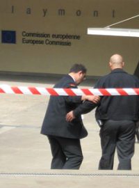Požární poplach v budově Evropské komise