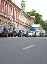 Projet kruhový objezd Na Bídě bylo možné jen na kole