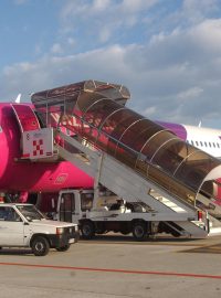 Letadlo společnosti Wizz Air