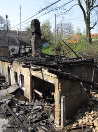 Tragický požár rodinného domu ve Vítkově