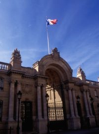 Paříž - Elysejský palác, sídlo francouzského prezidenta