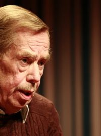 Jiří Křižan, Petr  Žantovský, Václav Havel a Alexandr Vondra