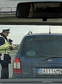 Kontrola srbské policie