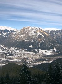 Pohled na Val di Fiemme