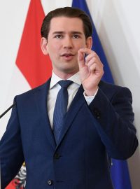 Rakouský kancléř Sebastian Kurz