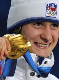 Martina Sáblíková s olympijským zlatem