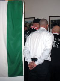 Členové hnutí Jobbik