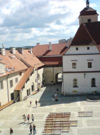 Nádvoří strakonického hradu