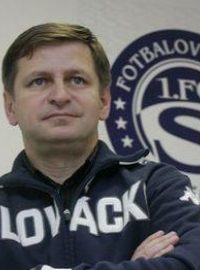 Trenér Slovácka Miroslav Soukup