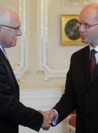V. Klaus a B. Sobotka