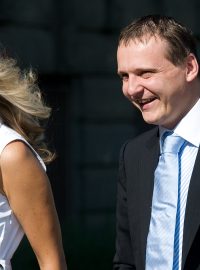 Ministr dopravy Vít Bárta (Věci veřejné)
