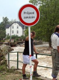Záplavy na  severu Čech       