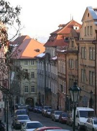 Nerudova ulice na Malé Straně