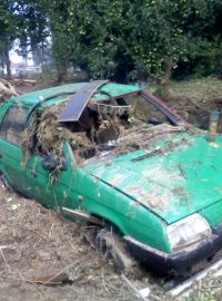 Povodeň 2010 - Víska u Frýdlantu