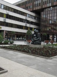 Atrium magistrátu města Ústí nad Labem