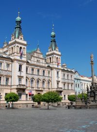 Pardubická radnice na Pernštýnském náměstí