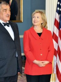 Karel Schwarzenberg a Hillary Clintonová jednali ve Washingtonu