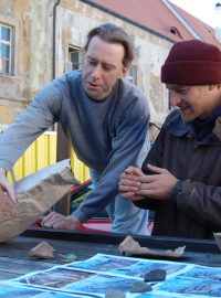 Archeologické vykopávky na děčínském zámku